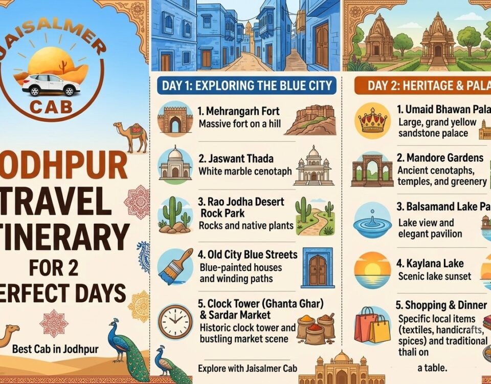 Jodhpur travel itinerary